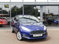 Used Ford Fiesta Titanium X 100 HP (73 kW) 2017 Blue Hatchback