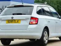 Used Skoda Fabia SE 2018 White Estate