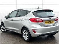 Used Ford Fiesta Zetec 86 HP (63 kW) 2018 Silver Hatchback