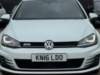 Used VW Golf VII GTD 184 HP (135 kW) 2015 White Hatchback