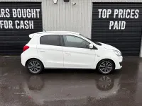 Used Mitsubishi Mirage 79 HP (58 kW) 2017 White Hatchback