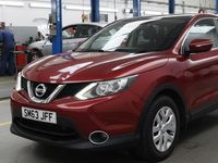 Used Nissan Qashqai Acenta Premium 115 HP (84 kW) 2014 Red SUV