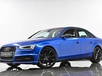 Used Audi A4 Black Edition 177 HP (130 kW) 2015 Blue Sedan