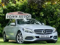 Used Mercedes C200 2015 Silver Sedan