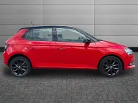 Used Skoda Fabia Colour Edition 94 HP (69 kW) 2020 Corrida red black magic pearl effect Hatchback