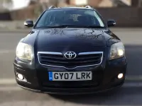 Used Toyota Avensis T4 124 HP (91 kW) 2007 Black Estate