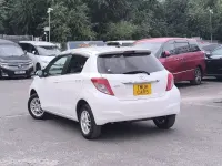 Used Toyota Yaris 2011 Pearl white Hatchback
