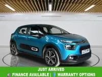 Używany Citroën C3 PureTech 83 KM (61 kW) 2022 Niebieski Hatchback