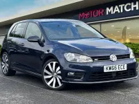 Used VW Golf VII R-line Edition 2016 Blue Hatchback