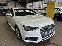 Used Audi A4 S-Line 150 HP (110 kW) 2018 White Sedan