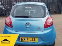 Usado Ford Ka 69 HP (50 kW) 2014 Azul Citadino