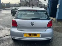 Used VW Polo SE 75 HP (55 kW) 2011 Silver Hatchback