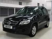 Używany VW Tiguan S 2011 Czarny SUV