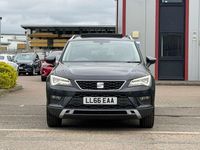 Begagnad Seat Ateca Ecomotive 115 HK (84 kW) 2016 Svart SUV