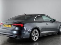 Used Audi A5 S-Line 252 HP (185 kW) 2017 Grey Coupe
