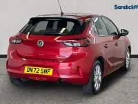 Used Vauxhall Corsa Design Edition 75 HP (55 kW) 2022 Red Hatchback