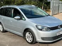 Used VW Touran SE 105 HP (77 kW) 2012 Silver MPV