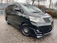 Used Toyota Alphard 159 HP (116 kW) 2007 Black MPV