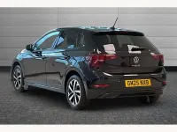 Used VW Polo Match 95 HP (69 kW) 2025 Black Hatchback