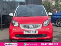 Used Smart ForTwo Coupé Passion 71 HP (52 kW) 2016 Red Coupe