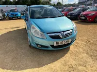 Used Vauxhall Corsa 100 HP (73 kW) 2010 Blue Hatchback