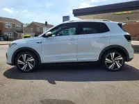 Używany VW T-Cross R-line 2019 Biały SUV
