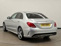Used Mercedes C220 AMG line 170 HP (125 kW) 2017 Silver Sedan