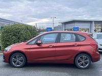 Used BMW 218 Active Tourer Sport Line 138 HP (101 kW) 2019 Orange MPV