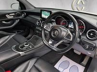 Used Mercedes GLC250 AMG line 2018 White Coupe