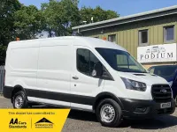 Used Ford Transit S 130 HP (95 kW) 2021 White Van