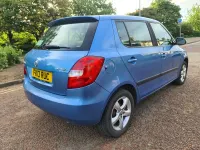 Used Skoda Fabia SE 2013 Blue Hatchback