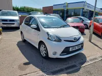Used Toyota Aygo 2014 White Hatchback