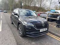 Used Skoda Kodiaq vRS 239 HP (175 kW) 2019 Black SUV