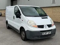 Used Renault Trafic 115 HP (84 kW) 2007 White MPV