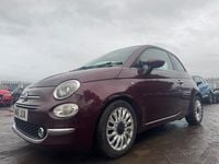 Used Fiat 500 Lounge 69 HP (50 kW) 2016 Red Hatchback