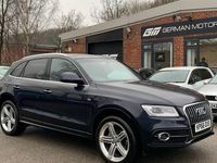 Used Audi Q5 S-line plus 190 HP (139 kW) 2016 Blue SUV