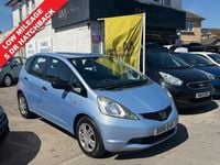 Begagnad Honda Jazz S 90 HK (66 kW) 2010 Blå Halvkombi