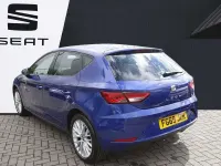 Used Seat Leon SE Dynamic 128 HP (94 kW) 2019 Blue Hatchback