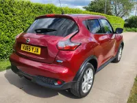 Used Nissan Juke Acenta Premium 110 HP (80 kW) 2015 Red SUV