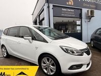 Used Vauxhall Zafira Tourer SRi 140 HP (102 kW) 2018 White MPV
