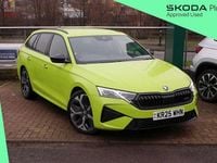 Used Skoda Octavia vRS 265 HP (194 kW) 2025 Hyper green Estate