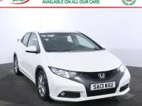 Used Honda Civic ES 142 HP (104 kW) 2013 White Hatchback