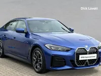 Used BMW i4 M Sport 250 kW (340 HP) 2022 Blue Sedan