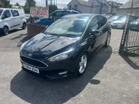 Used Ford Focus Zetec 115 HP (84 kW) 2015 Black Hatchback