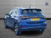 Used VW T-Cross R-line 110 HP (80 kW) 2022 Blue SUV