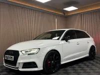 Used Audi S3 Sportback Black Edition 2018 White Hatchback