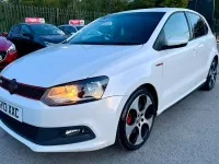 Used VW Polo GTI 180 HP (132 kW) 2013 White Hatchback