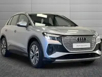 Used Audi Q4 e-tron Sport 125 kW (170 HP) 2023 Floret silver SUV