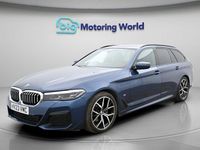 Used BMW 520 M Sport 190 HP (139 kW) 2023 Blue Estate
