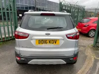 Używany Ford Ecosport Titanium 95 KM (69 kW) 2016 Srebrny SUV